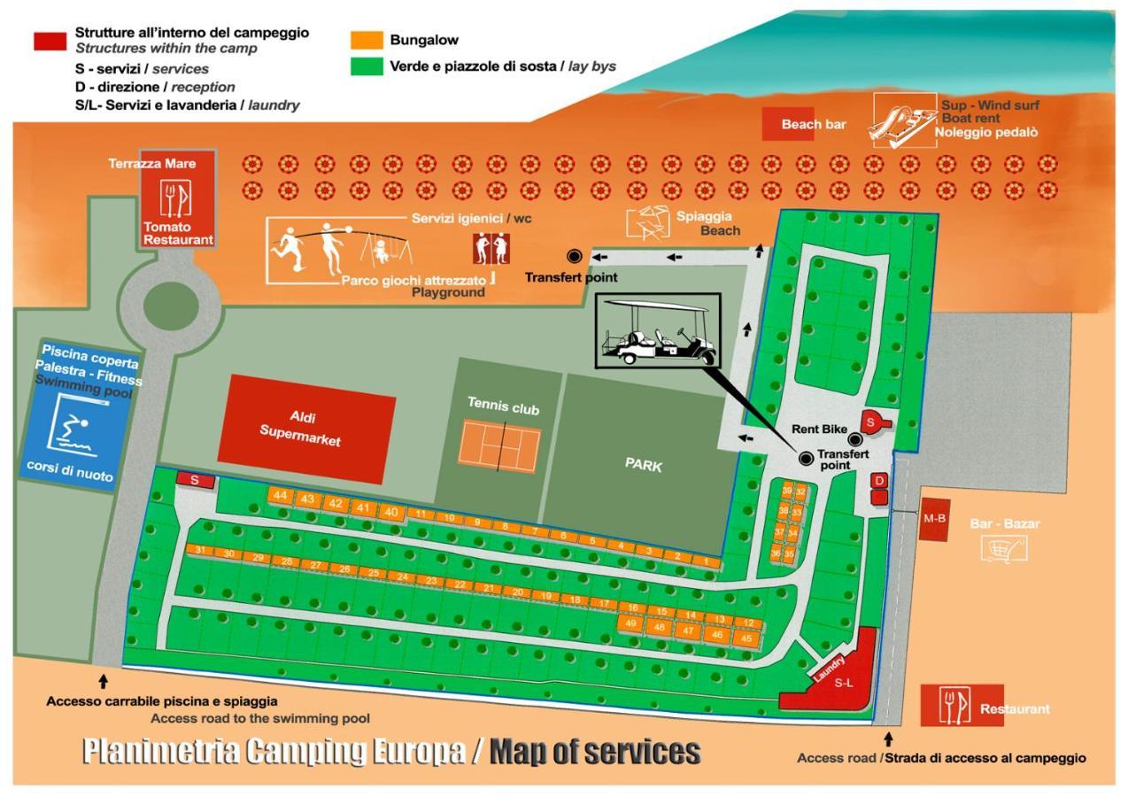 Villaggio Camping Europa Sottomarina Esterno foto